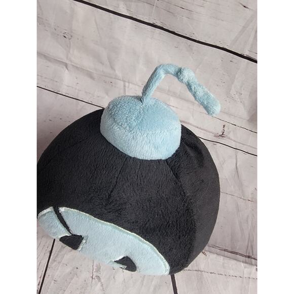 Nitro Circus Live Plush Stuffed Black Bomb Lightning Bolt Design 7in - Picture 3 of 6